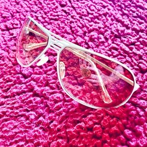 White California Aviator Women’s Sunglasses Y2K